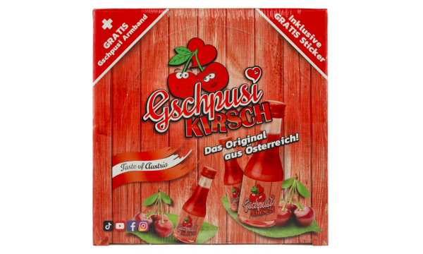 Gschpusi Kirsch 20% Vol. 25x0,02l