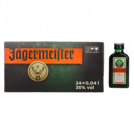 Jägermeister 35% Vol. 24vnt * 0,04l