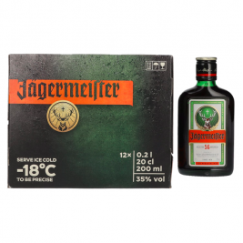 Jägermeister 35% Vol. 12vnt * 0,2l