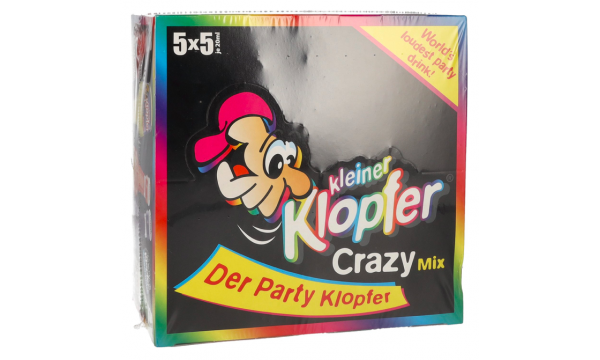 Likerių miksas Kleiner Klopfer Crazy Mix 15,2% Vol. 25x0,02l