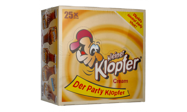 Kleiner Klopfer Cream 17% Vol. 25x0,02l