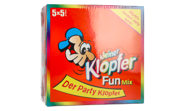 Likerių miksas Kleiner Klopfer Fun Mix 16,4% Vol. 25x0,02l 