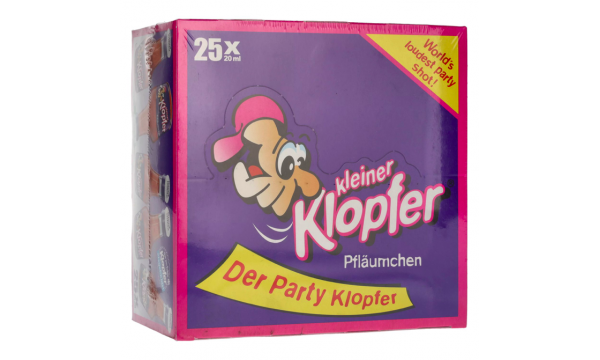 Kleiner Klopfer Pfläumchen 17% Vol. 25x0,02l