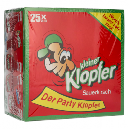 Kleiner Klopfer Sauerkirsch 16% Vol. 25x0,02l