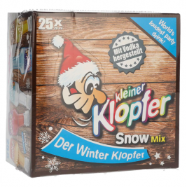 Likerių miksas Kleiner Klopfer Snow Mix 17,4% Vol. 25x0,02l