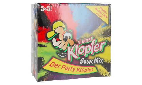 Likerių miksas Kleiner Klopfer Sour Mix 15% Vol. 25x0,02l