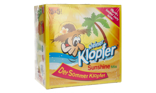 Likerių miksas Kleiner Klopfer Sunshine Mix 15,8% Vol. 25x0,02l