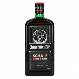 Jägermeister SCHARF SPICED Ginger Kräuterlikör 33% Vol. 0.7l