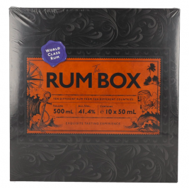 The Rum Box 41,4% Vol. 10x0,05l dovanų dėžutėje