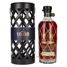 Brugal 1888 Ron Reserva Doblemente Añejado 40% Vol. 0,7l su dėžute žibintas