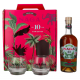 Naga 10 Years Old Asian Rum SIAM EDITION 40% Vol. 0,7l dovanų dėžutėje su 2 taurėmis