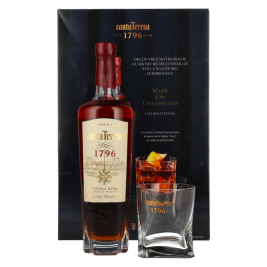 Santa Teresa 1796 Solera Rum 40% Vol. 0,7l dovanų dėžutėje su taure