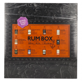 The Rum Box Purple Edition 42,3% Vol. 10x0,05l dovanų dėžutėje