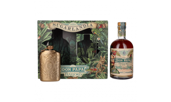 Don Papa BAROKO 40% Vol. 0,7l dovanų dėžutėje su gertuve