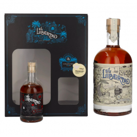 El Libertad Spiced Rum CHAPITRE I & II 40,2% Vol. 0,7l dovanų dėžutėje su Chapter II Mini 0,1l