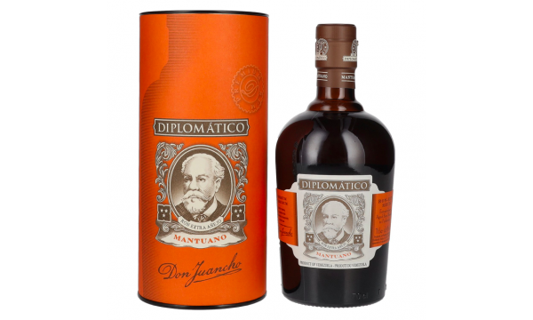 Diplomático Mantuano Ron Extra Añejo 40% Vol. 0,7l dovanų dėžutėje