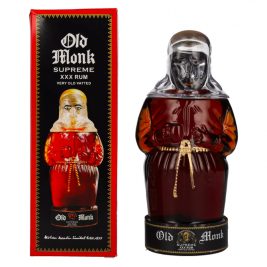 Old Monk Supreme XXX Rum 42,8% Vol. 0,7l dovanų dėžutėje