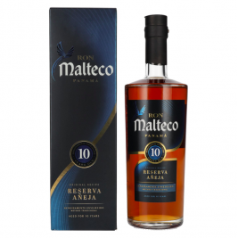 Ron Malteco 10 Años Reserva Añeja 40% Vol. 0,7l dovanų dėžutėje