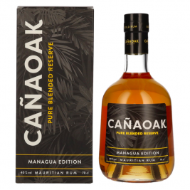 Cañaoak Pure Blended Reserve Rum Managua Edition 40% Vol. 0,7l dovanų dėžutėje