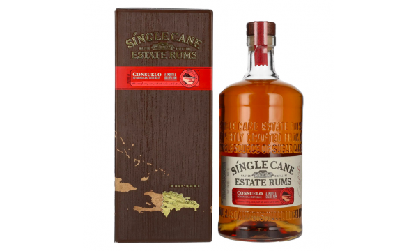 Single Cane Estate Rums CONSUELO 40% Vol. 1l dovanų dėžutėje