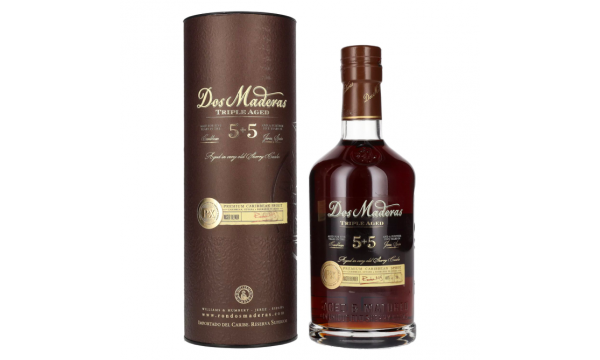 Dos Maderas PX 5+5 Years Old Triple Aged Spirit Drink 40% Vol. 0,7l dovanų dėžutėje