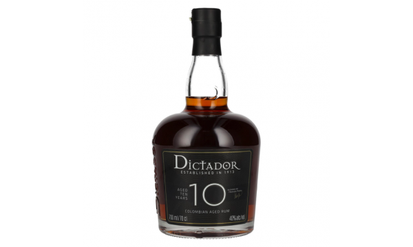 Dictador 10 Years Old ICON RESERVE Colombian Rum 40% Vol. 0,7l