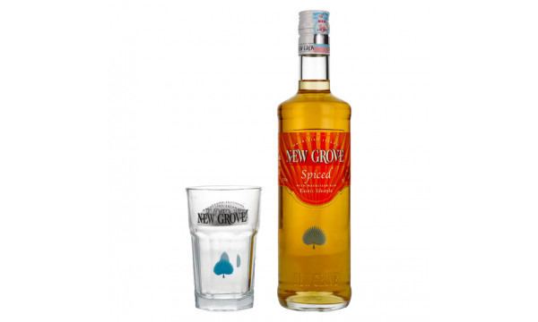 New Grove SPICED Mauritius Island Rum 37,5% Vol. 0,7l su taure