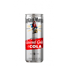 Captain Morgan Original Spiced Gold & Cola 5% Vol. 0.25l 
