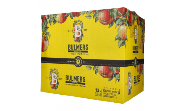 Bulmers Original English Style Cider 4,5% Vol. 0.5l * 12vnt