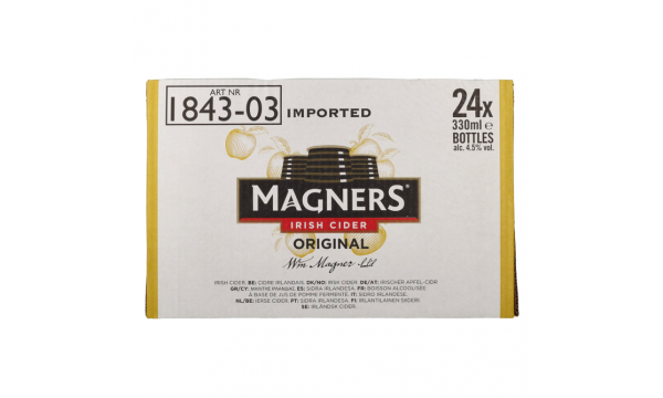 Magners Irish Cider ORIGINAL 4,5% Vol. 0,33l * 24vnt.