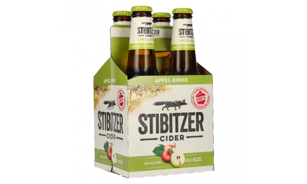 Stibitzer Apfel Birne Cider 4,5% Vol. 0,33l * 24vnt.