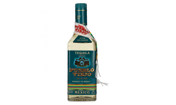 Pueblo Viejo Añejo Tequila 100% de Agave 40% Vol. 0,7l