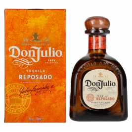 Don Julio Tequila Reposado 100% Agave 38% Vol. 0,7l dovanų dėžutėje