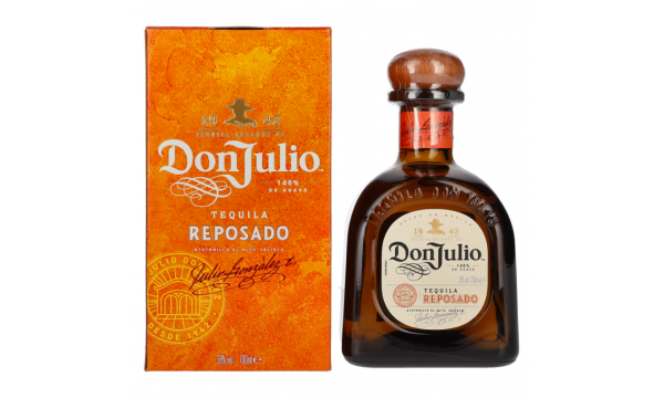 Don Julio Tequila Reposado 100% Agave 38% Vol. 0,7l dovanų dėžutėje