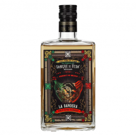 Sangre de Vida Loteria LA BANDERA Reposado Tequila 100% de Agave 40% Vol. 0,35l