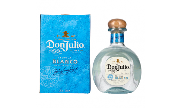 Don Julio Tequila Blanco 100% Agave 38% Vol. 0,7l dovanų dėžutėje