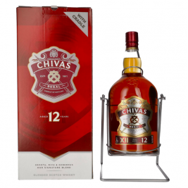 Chivas Regal 12 Years Old Blended Scotch Whisky 40% Vol. 4,5l su supynėmis dovanų dėžutėje