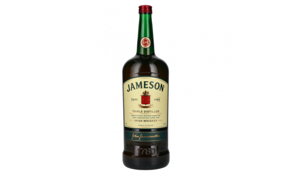 Jameson Triple Distilled Irish Whiskey 40% Vol. 4,5l