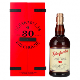 Glenfarclas 30 Years Old Highland Single Malt Scotch Whisky 43% Vol. 0,7l dovanų dėžutėje