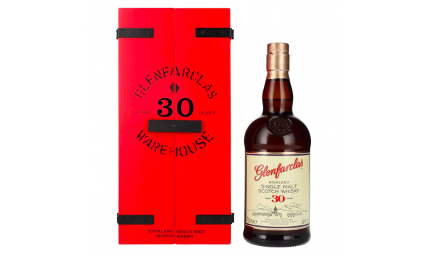 Glenfarclas 30 Years Old Highland Single Malt Scotch Whisky 43% Vol. 0,7l dovanų dėžutėje