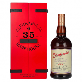 Glenfarclas 35 Years Old Highland Single Malt Scotch Whisky 2022 43% Vol. 0,7l dovanų dėžutėje