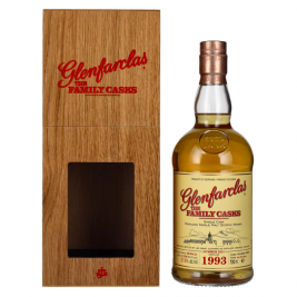 Glenfarclas THE FAMILY CASKS Single Cask SUMMER 2021 4th Fill Butt 1993 57,6% Vol. 0,7l dovanų dėžutėje