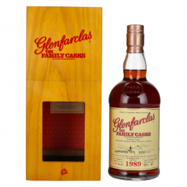 Glenfarclas THE FAMILY CASKS Single Cask SUMMER 2021 Sherry Butt 1989 51,9% Vol. 0,7l dovanų dėžutėje