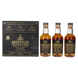 Rinkinys Aberfeldy The Golden Dram Single Malt Tasting Collection 40% Vol. 3x0,2l dovanų dėžutėje