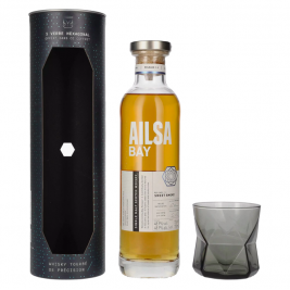 Ailsa Bay SWEET SMOKE Single Malt Scotch Whisky Release 1.2 48,9% Vol. 0,7l  dovanų dėžutėje su taure