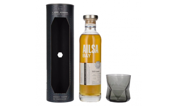 Ailsa Bay SWEET SMOKE Single Malt Scotch Whisky Release 1.2 48,9% Vol. 0,7l  dovanų dėžutėje su taure