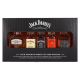 Rinkinys Jack Daniel's FAMILY OF FINE SPIRITS 39% Vol. 5x0,05l dovanų dėžutėje