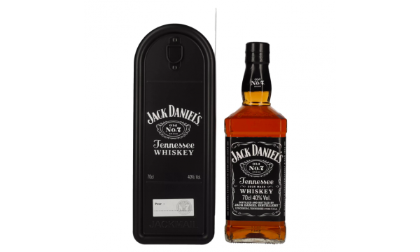 Jack Daniel's Tennessee Whiskey 40% Vol. 0,7l dovanų dėžutėje MAILBOX