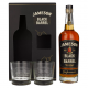 Jameson BLACK BARREL Triple Distilled Irish Whiskey 40% Vol. 0,7l dovanų dėžutėje su 2 taurėmis