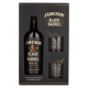 Jameson BLACK BARREL Triple Distilled Irish Whiskey 40% Vol. 0,7l dovanų dėžutėje su 2 taurėmis